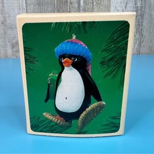 Hallmark Keepsake Ornament Snowshoe Penguin 1984